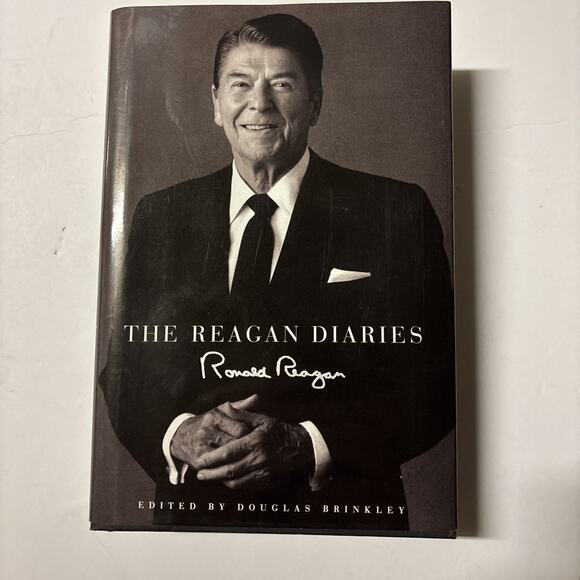 Reagan Diaries - by Ronald Reagan (2007, Hardcover 1st Ed 1st Print Very Nice - Picture 1 of 8